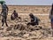 DANAKIL DEPRESSION,  ETHIOPIA, APRIL 29th.2019, The Afars are probably the toughest people in the world. In the Danakil depression