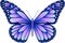 Danaus plexippus butterfly vector image
