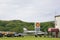 Danbury Municipal Airport plane, gas truck and Shell Aviation sign