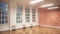Dance or ballet studio interior
