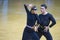 Dance Couple Performs Adult Latin â€“American Program