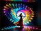 Dance of Lights Enchanting Tales of Diwali.AI Generated