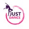 Dance logo design symbol