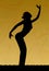 Dance silhouette