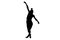 Dance silhouette dancing person sketch shadow dancer art