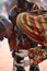 Dancer at an ceremony in Benin