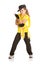 Dancer: Girl Dressed in Hip Hop Dance Costume