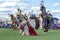 Dancers at a Native American powwow.