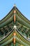 Dancheong Roof at Changdeokgung Palace in Seoul, South Korea