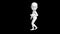 Dancing Baby Vertices 3D.  Baby vertices 3D animation.