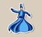 Dancing Blue Dervish