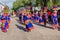 Dancing festival of indigenous people of South America, north Chile