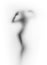 Dancing human body silhouette