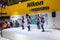 Dancing on Nikon stand