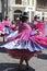 Dancing Peruvian women