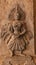 Dancing Sculpture of Hindu Goddess on Pillar of Sri Ranganathaswamy Temple, Srirangam, Trichy,