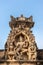 Dancing Shiva in niche at Shravanabelagola Jain Tirth in Karnat