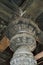 Dancing sundaris at the top of the Narsimha Pillar. Chennakeshava temple. Belur, Karnataka.