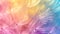 Dandelion fluff with pastel rainbow colors. Abstract colorful background. Concept of delicate beautiful backdrop, serene