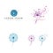 Dandelion vector icon design