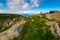 Dandelions among the rocks in Carpathian Alps