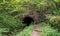 Daneway Portal of the Sapperton Canal Tunnel on the Severn-Thames Canal in Gloucestershire England