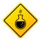 Danger chemicals warning sign