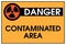 Danger Contaminated Area