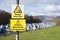 Danger Deep Water Children Must Not Be Left Unattended Sign Loch Lomond UK