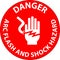Danger Floor Sign Arc Flash And Shock Hazard