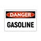 Danger fuel gasoline flammable gas icon. Gasoline liquid sign warning.