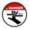 Danger Hand Crush Moving Parts Symbol Sign, Vector Illustration, Isolate On White Background Label .EPS10