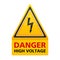 Danger High Voltage Sign