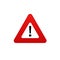 Danger icon. Danger sign vector symbol. Stop sign