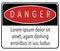 danger keep away sign black red white