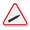 Danger Pressure Gas Symbol Sign Isolate On White Background,Vector Illustration
