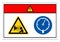 Danger Pressurized Device Symbol Sign, Vector Illustration, Isolate On White Background Label. EPS10