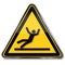 Danger and risk of slipping