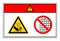 Danger Rotating Blade Do Not Remove Guard Symbol Sign, Vector Illustration, Isolate On White Background Label .EPS10