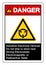 Danger Sensitive Electronic Devices Do not ship or store near Strong Electrostatic Electromagnetic or Radioactive fields Symbol