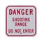 Danger Shooting Range Sign