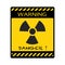 Danger sign with skull symbol. Deadly danger sign.warning sign.danger zone.vector illustration