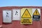 Danger signs in Spanish