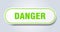 danger sticker.