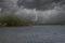 Dangerous lightning in the mangrove forest