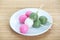 Dango japanese dumpling and sweet