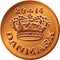 Danish 50 ore coin