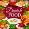 Danish food cuisine Scandinavian buffet meals menu