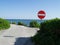 Danish Landscape Seaside Scenery with Road