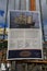 Danish three-masted schooner Loa. Information banner